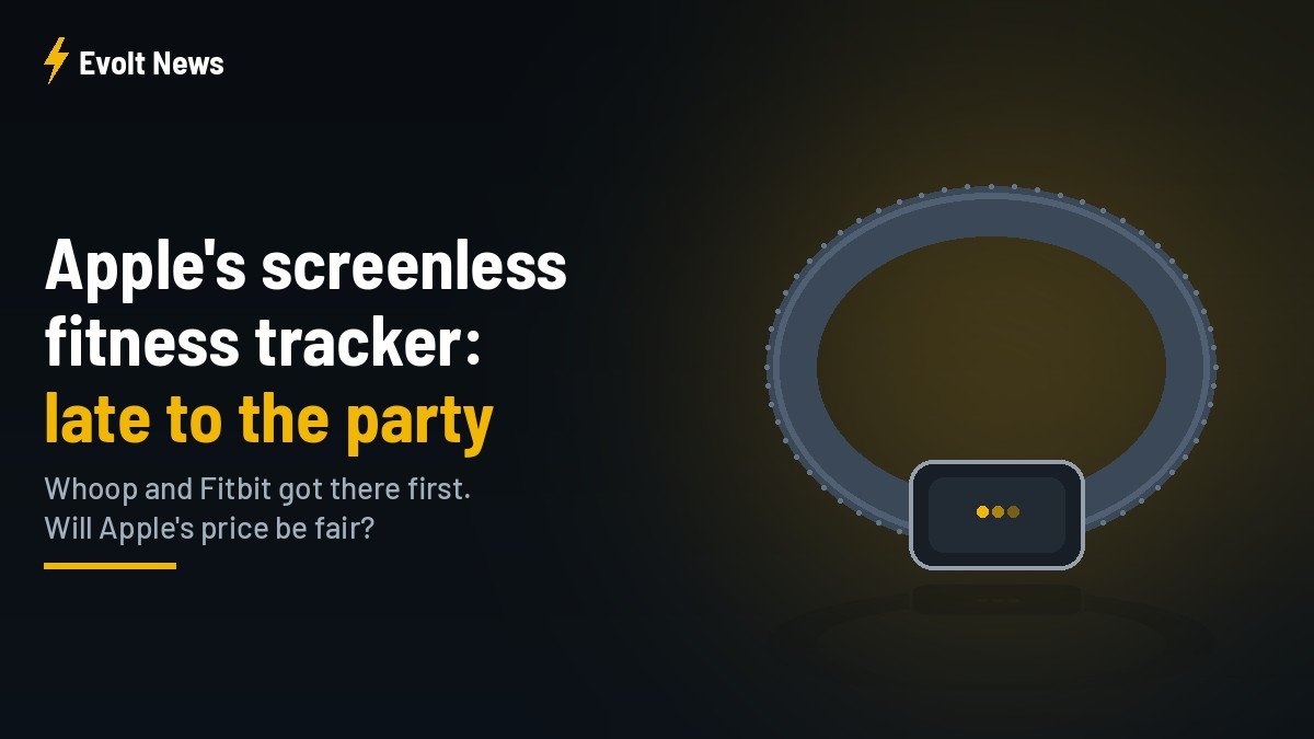 Apple Screenless Fitness Tracker: A Great Idea, but Apple Is Late and the Price Worries Us