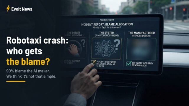 Self-Driving Car Crash: Who Is to Blame? 90% Say the AI Maker, We Say It’s Not That Simple