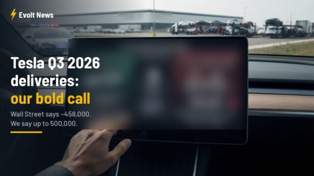 Tesla Q3 2026 Deliveries: Wall Street Expects a Drop, We Predict a Surprise
