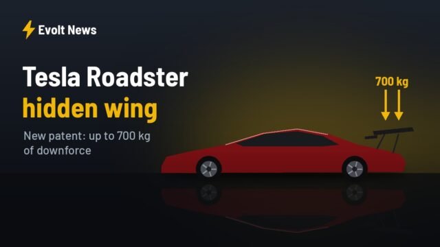 Tesla Roadster Patent Reveals a Hidden Rear Wing With 700 kg of Downforce